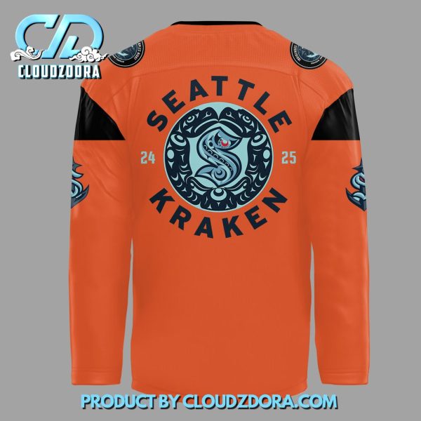 Seattle Kraken Indigenous Peoples Night Hockey Jersey