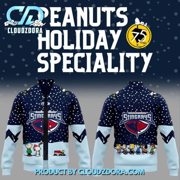 South Carolina Stingrays Peanuts Night Specialty Baseball Jacket