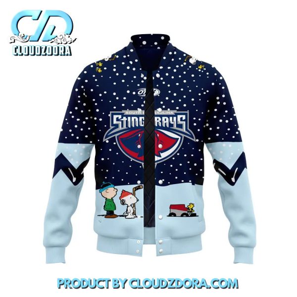 South Carolina Stingrays Peanuts Night Specialty Baseball Jacket