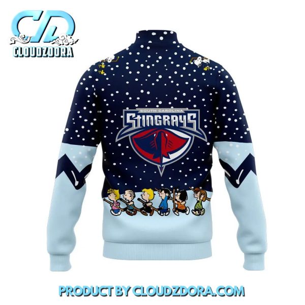 South Carolina Stingrays Peanuts Night Specialty Baseball Jacket