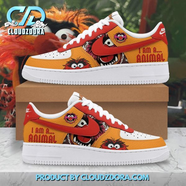 The Muppets I am a Animal  Nike Air Force 1