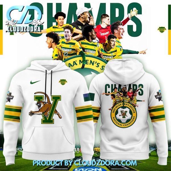 UVM 2024 Mens Soccer National Champions Premium Hoodie