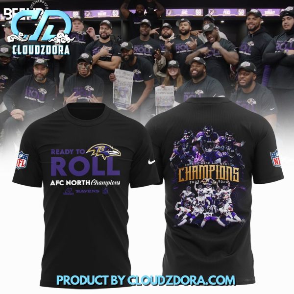 Baltimore Ravens 2024 AFC North Division Champions Shirt