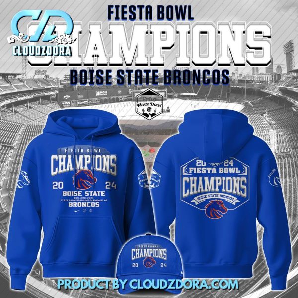 Boise State Broncos NCAA Bowl Champions Hoodie Set 2025