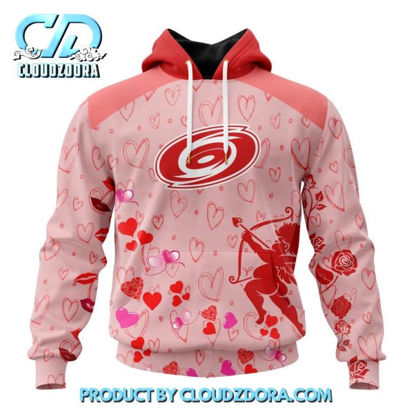 Carolina Hurricanes NHL Gift For Valentines Day 2025 Hoodie