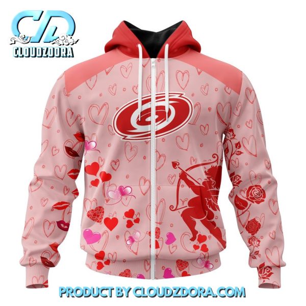 Carolina Hurricanes NHL Gift For Valentines Day 2025 Hoodie