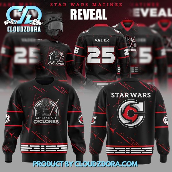 Cincinnati Cyclones Star Wars Matinee Reveal Sweatshirt