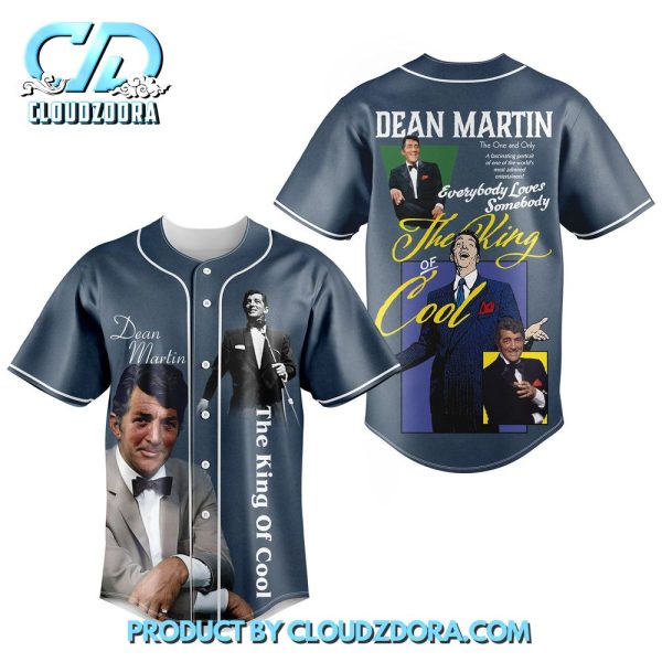 Dean Martin The King Of Cool Baseball Jersey