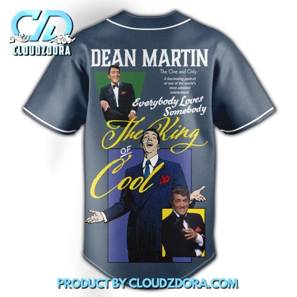 Dean Martin The King Of Cool Baseball Jersey