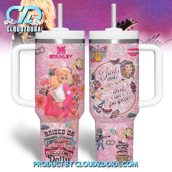 Dolly Parton In Dolly We Trust 2025 Stanley Tumbler