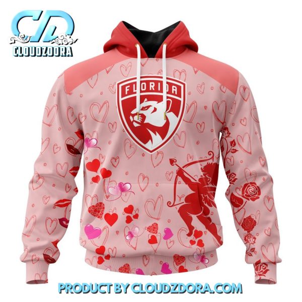 Florida Panthers NHL Gift For Valentines Day 2025 Hoodie