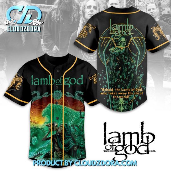 Lamb Of God American Heavy Metal Baseball Jersey