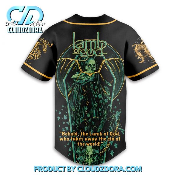 Lamb Of God American Heavy Metal Baseball Jersey