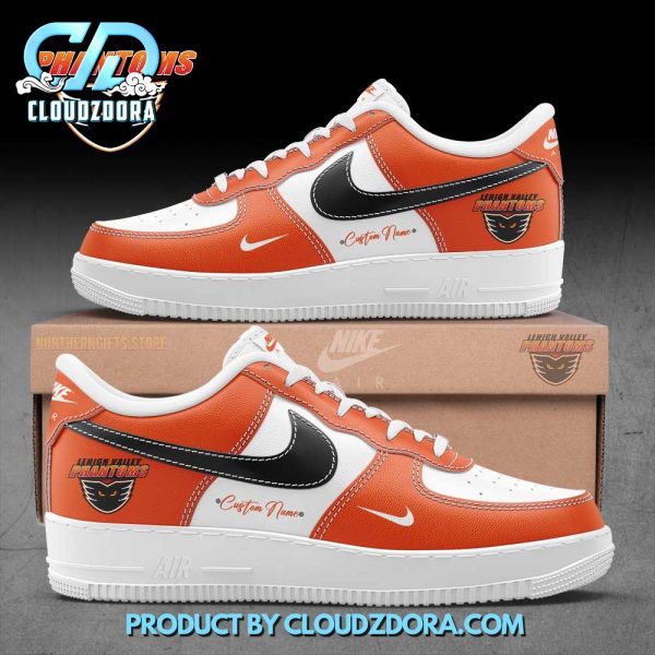 Lehigh Valley Phantoms AHL Custom Name For Fans Nike Air Force 1