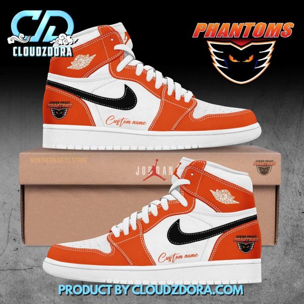 Lehigh Valley Phantoms AHL Custom Name For Fans Nike Air Jordan 1