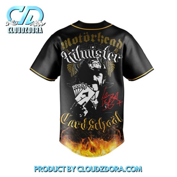 Lemmy Kilmister Motorhead Limited Edition Baseball Jersey