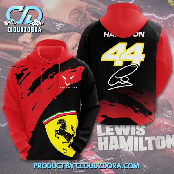 Lewis Hamilton x Scuderia Ferrari 2025 Hoodie