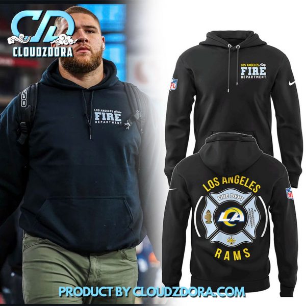 Los Angeles Rams City Fire Department 2025 Hoodie Set