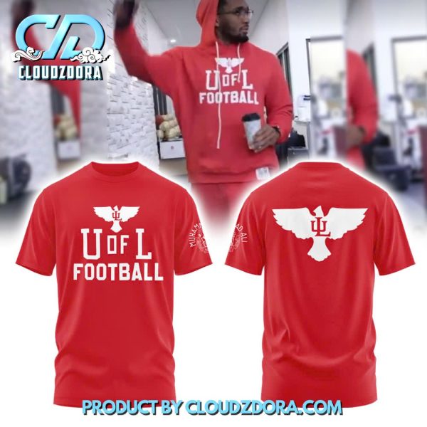 Louisville Cardinals “U of L Football” Red Ali Fashion Shirt