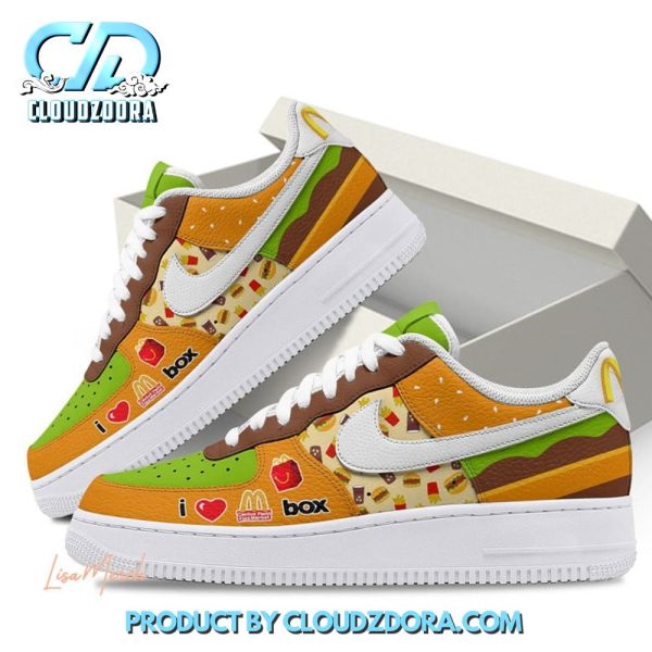 McDonald’s Fast Food Gift For Fans Special Nike Air Force 1