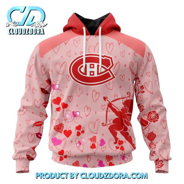 Montreal Canadiens NHL Gift For Valentines Day 2025 Hoodie