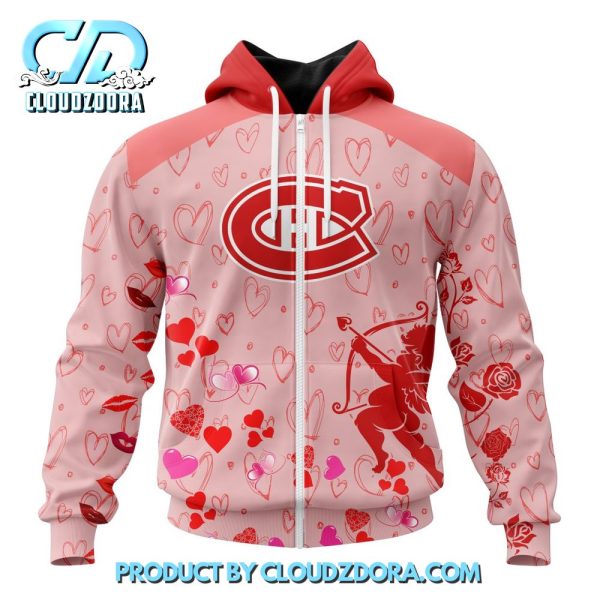 Montreal Canadiens NHL Gift For Valentines Day 2025 Hoodie