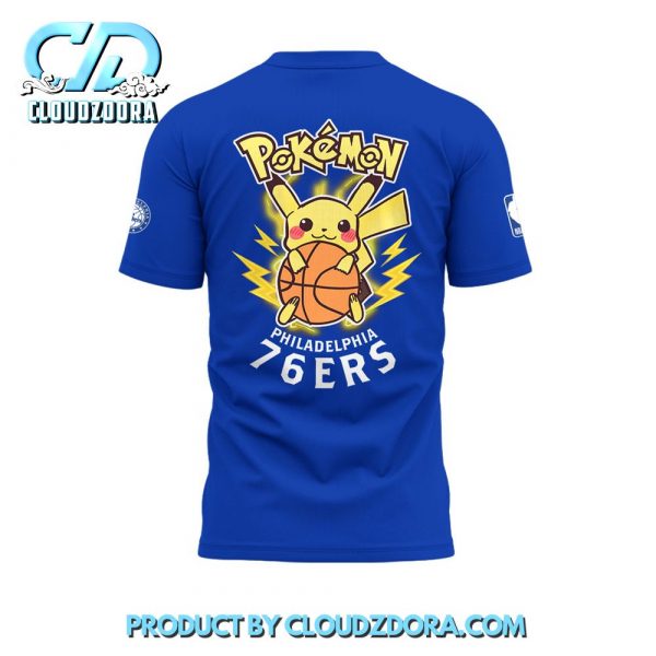 NBA Philadelphia 76ers x Pokemon Night Shirt 2025