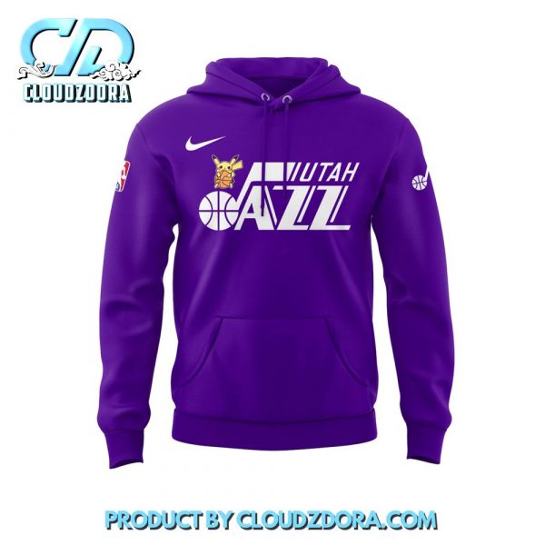 NBA Utah Jazz x Pokemon Night Hoodie Set 2025