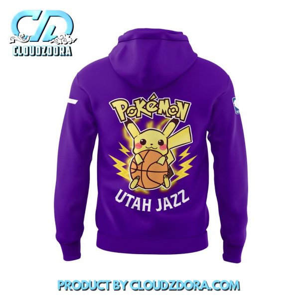 NBA Utah Jazz x Pokemon Night Hoodie Set 2025