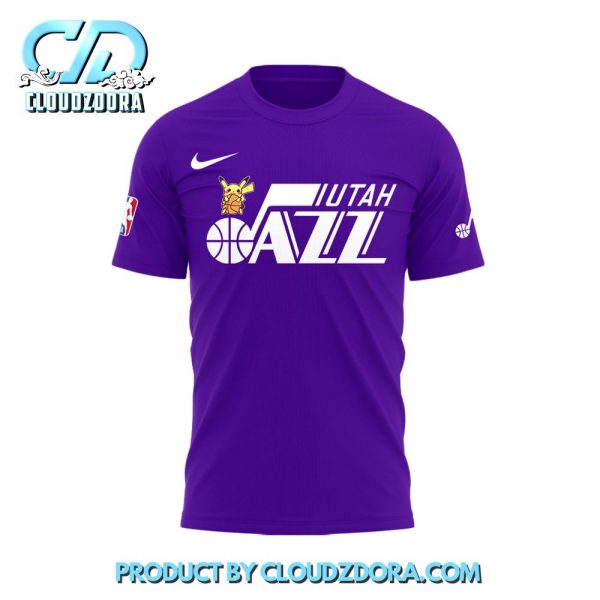 NBA Utah Jazz x Pokemon Night Shirt 2025