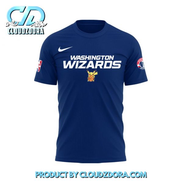 NBA Washington Wizards x Pokemon Night Shirt 2025