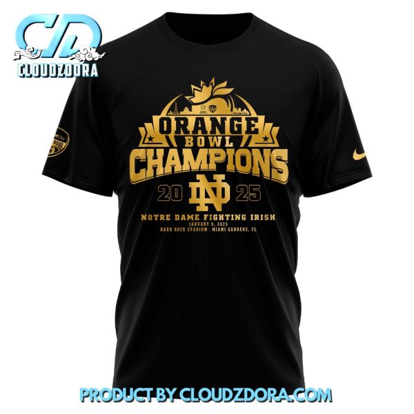 Notre Dame Fighting Irish NCAA Orange Bowl Champions Shirt