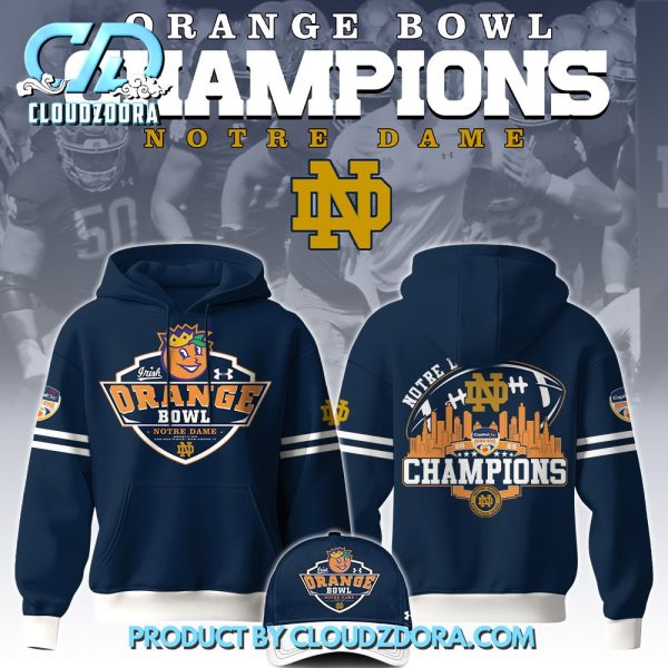 Notre Dame Football Orange Bowl Champions Hoodie Set