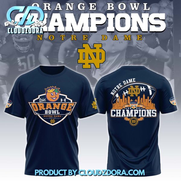 Notre Dame Football Orange Bowl Champions Shirt