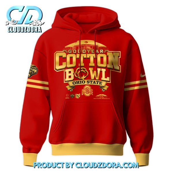 Ohio State Buckeyes 2025 Cotton Bowl Champions Hoodie Set