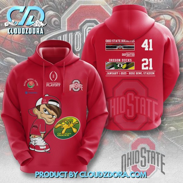 Ohio State Buckeyes Football Rose Bowl Game Special Hoodie