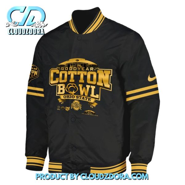 Ohio State Buckeyes NCAA Cotton Bowl Champions Baseball Jacket