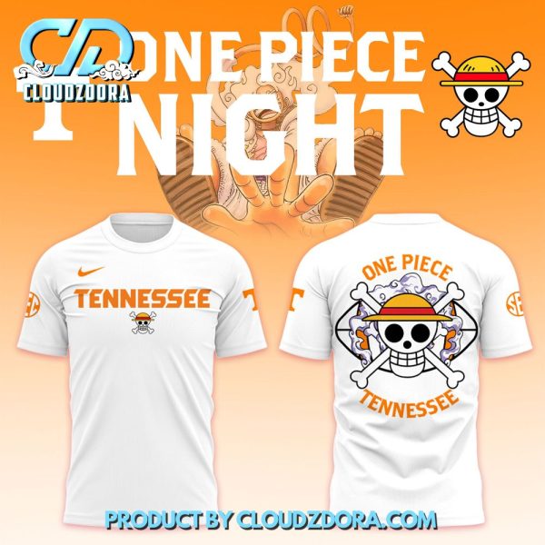 One Piece x Tennessee Volunteers 2025 Nike Shirt