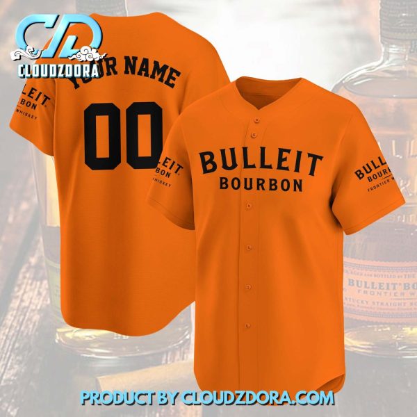 Personalized Bulleit Bourbon Baseball Jersey