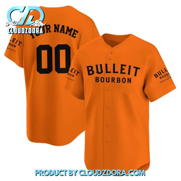 Personalized Bulleit Bourbon Baseball Jersey