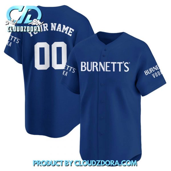 Personalized Burnett’s Baseball Jersey