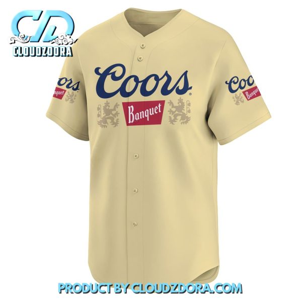 Personalized Coors Banquet Baseball Jersey