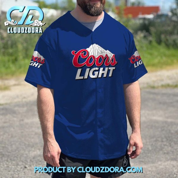 Personalized Coors Light Baseball Jersey