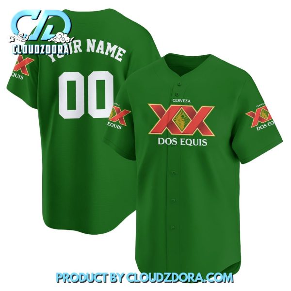 Personalized Dos Equis Baseball Jersey