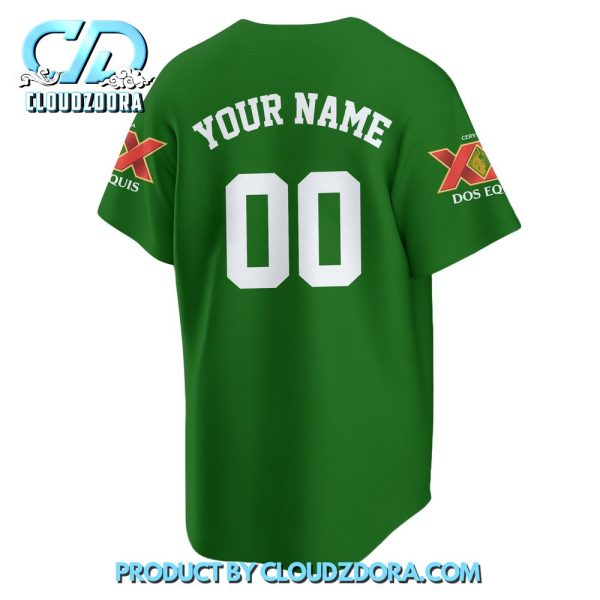 Personalized Dos Equis Baseball Jersey