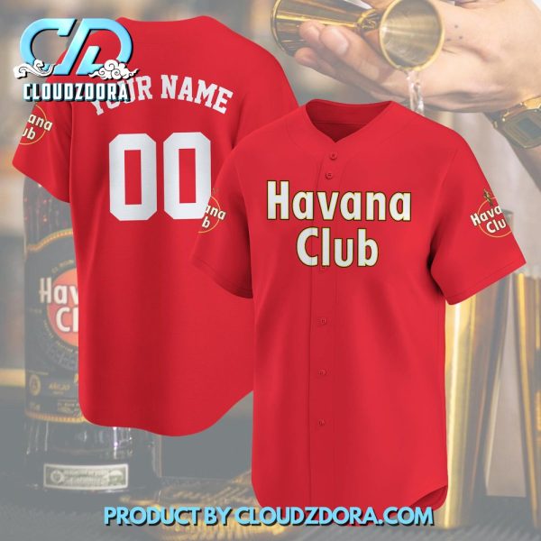 Personalized Havana Club Baseball Jersey