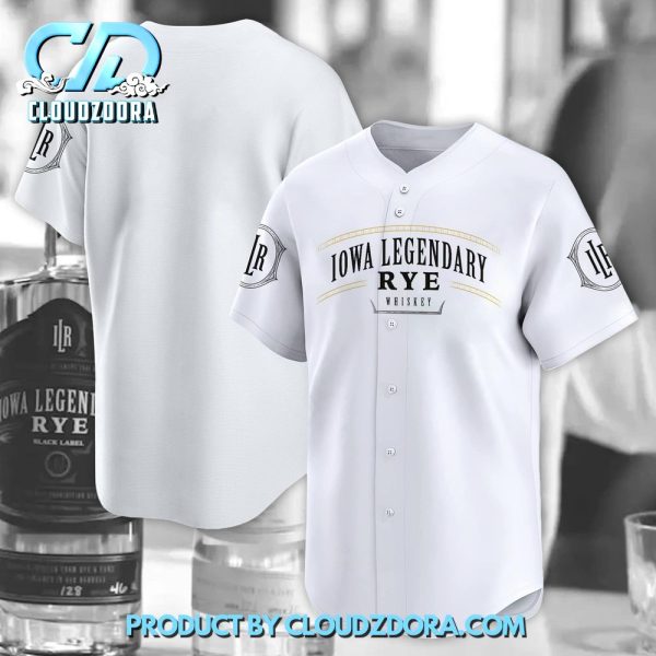 Personalized Iowa Legendary Rye Baseball Jersey