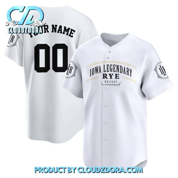 Personalized Iowa Legendary Rye Baseball Jersey