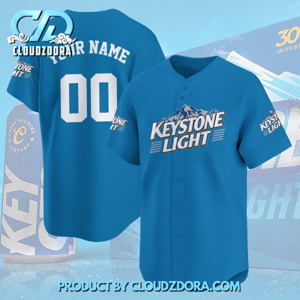 Personalized Keystone Light Baseball Jersey