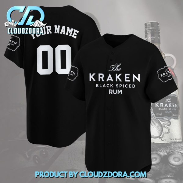 Personalized Kraken Baseball Jersey